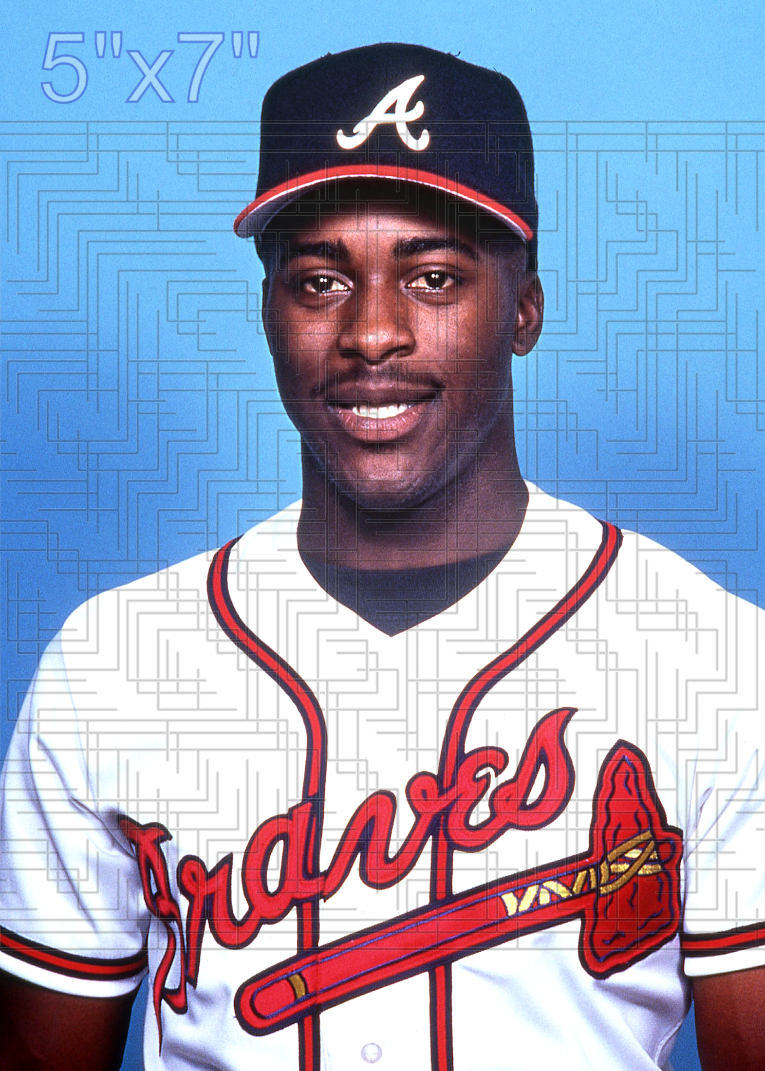 Ron Gant - 1992 Atlanta Braves - choose a size & style