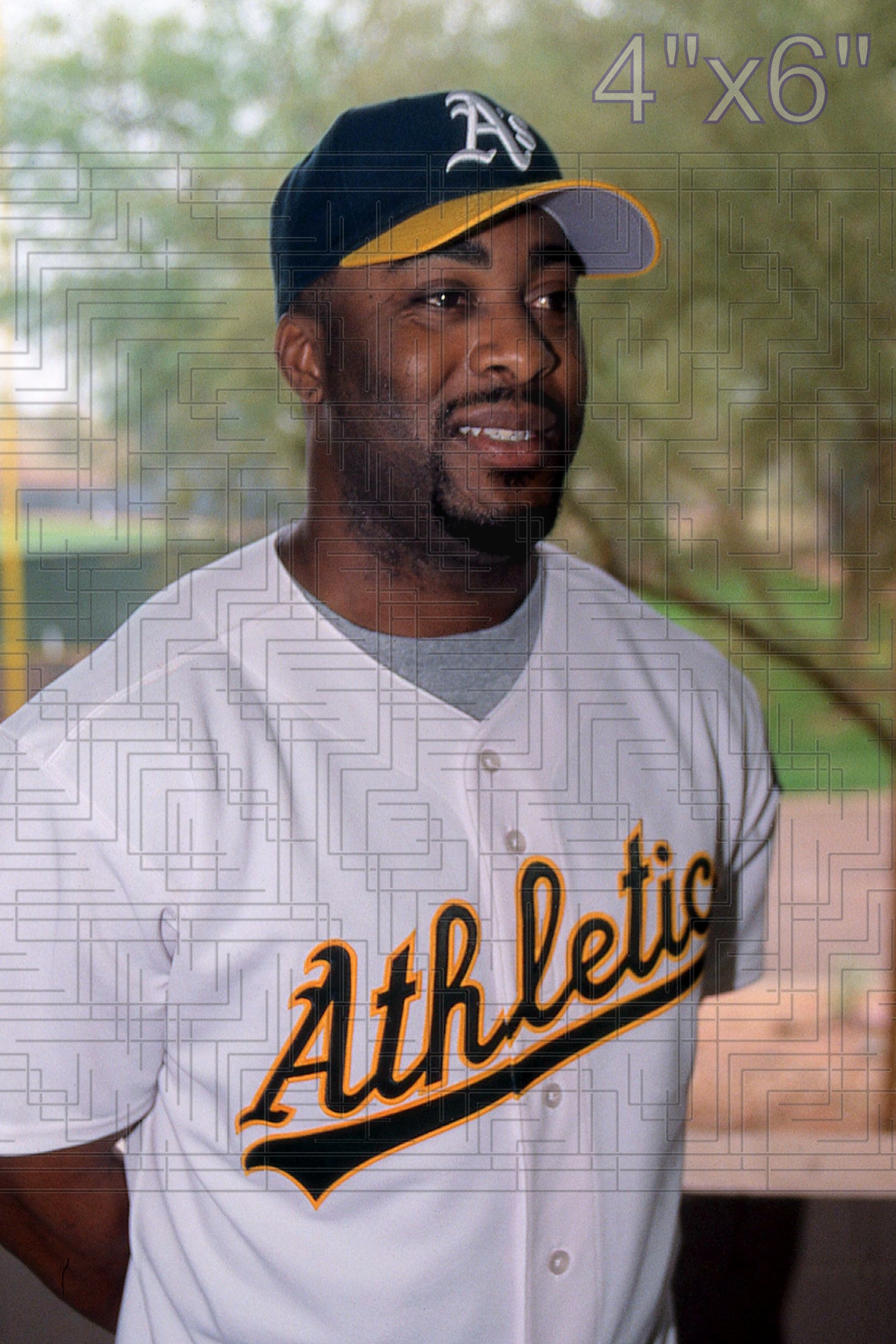 Ron Gant - 2003 Oakland Athletics - choose a size & style