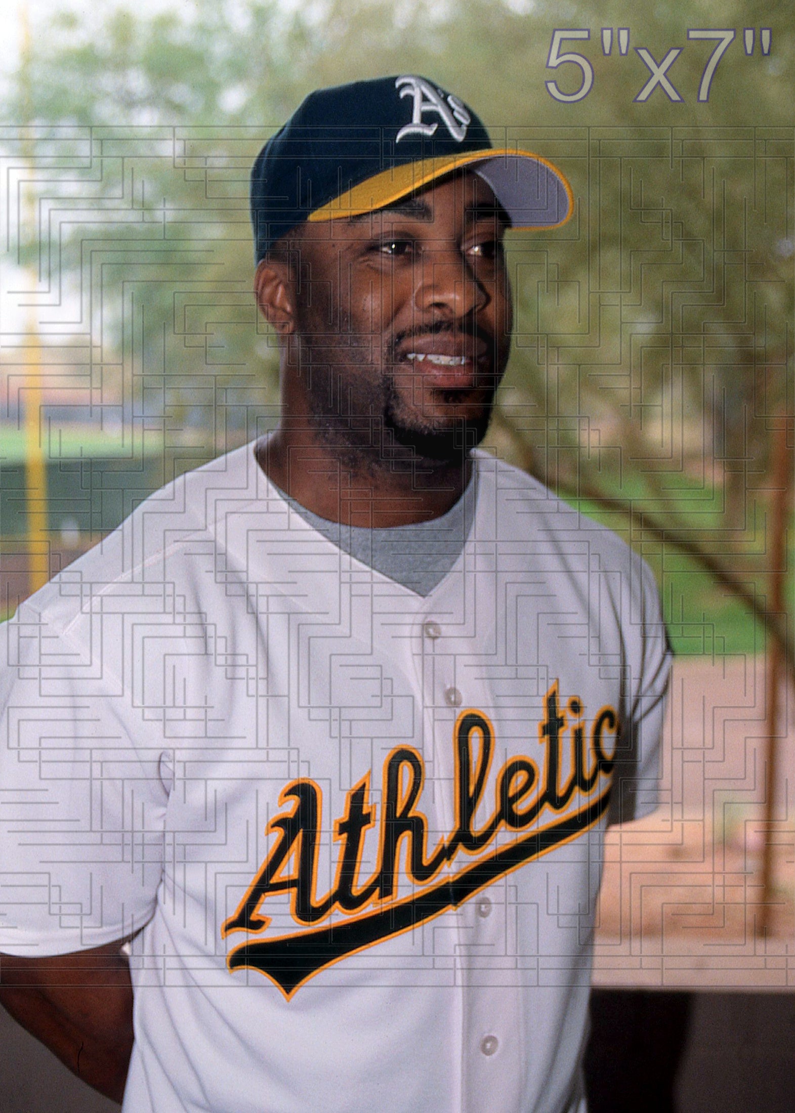 Ron Gant - 2003 Oakland Athletics - choose a size & style