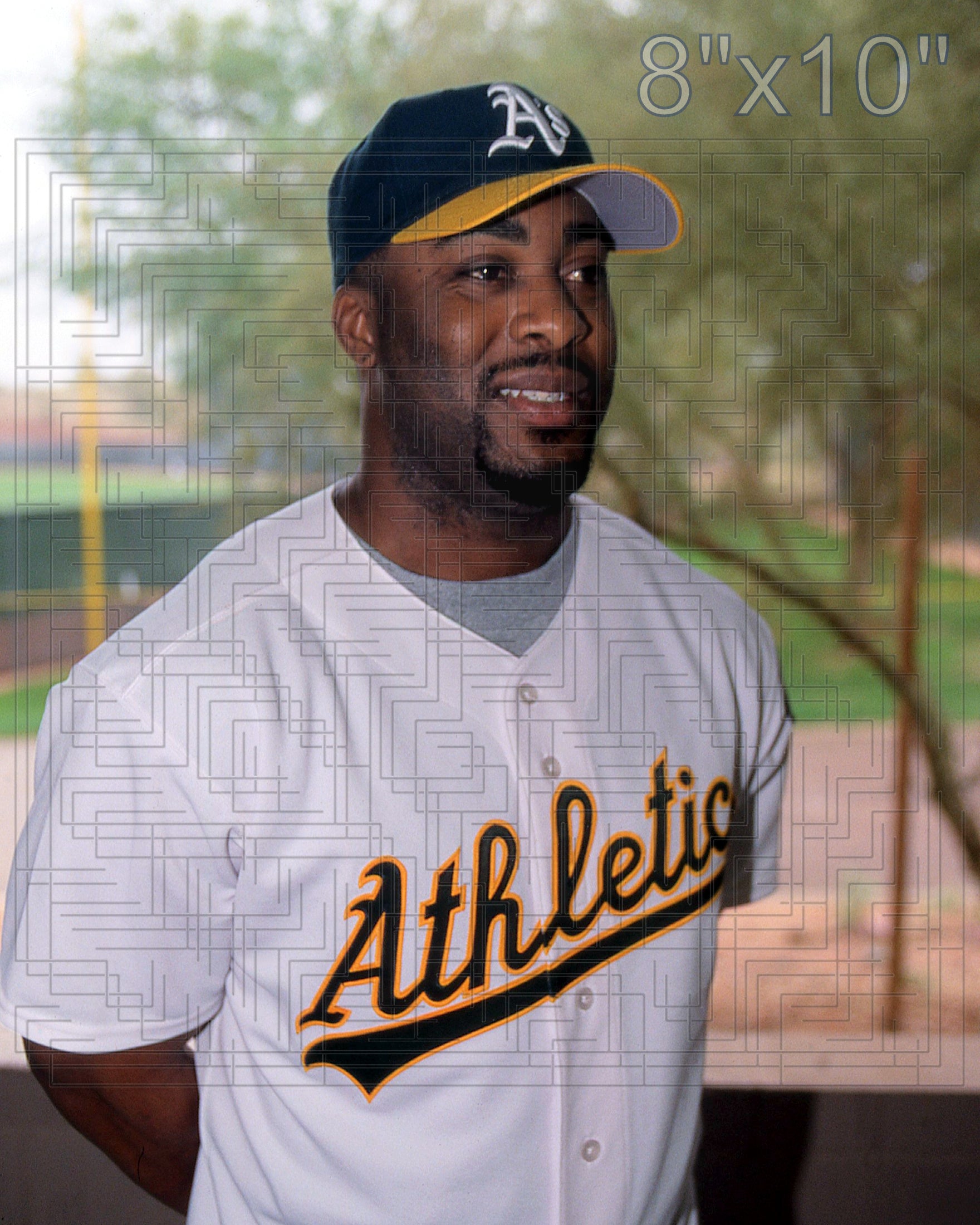 Ron Gant - 2003 Oakland Athletics - choose a size & style