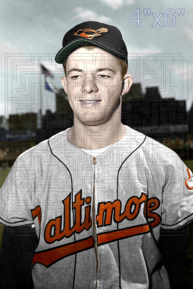 Ron Moeller - 1956 Baltimore Orioles - choose a size & style
