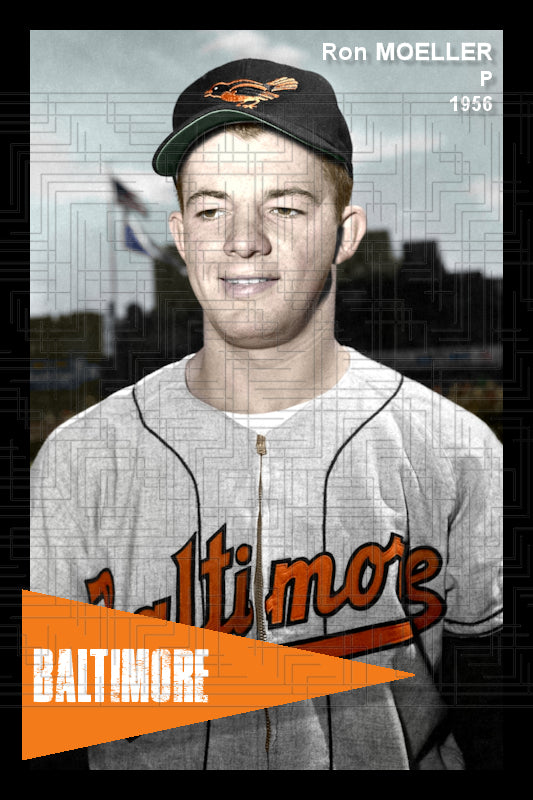 Ron Moeller - 1956 Baltimore Orioles - choose a size & style