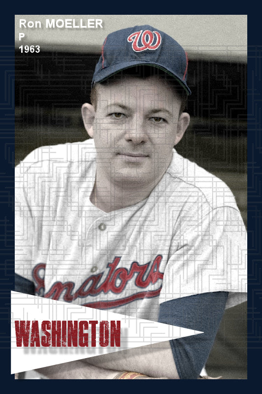 Ron Moeller - 1963 Washington Senators - choose a size & style