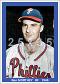 Ron Northey - 1946 Philadelphia Phillies - choose a size & style