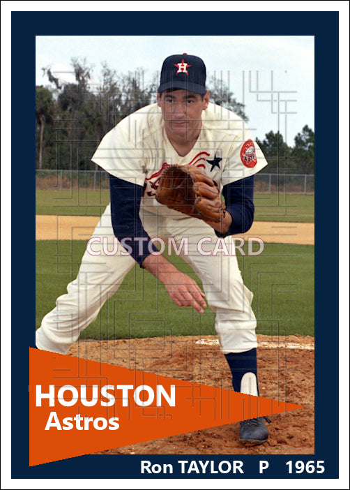 Ron Taylor - 1965 Houston Astros - choose a size & style