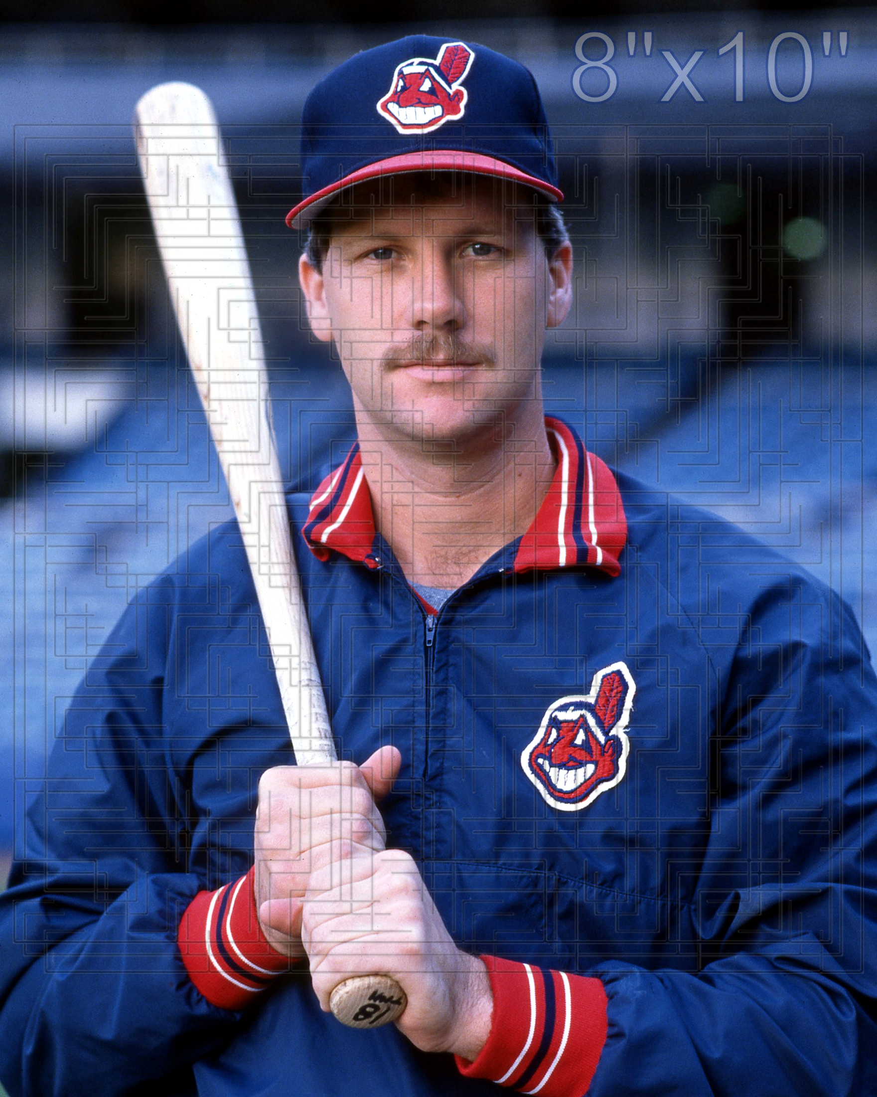 Ron Tingley - 1988 Cleveland Indians - choose a size & style