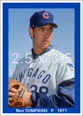 Ron Tompkins - 1971 Chicago Cubs - choose a size & style