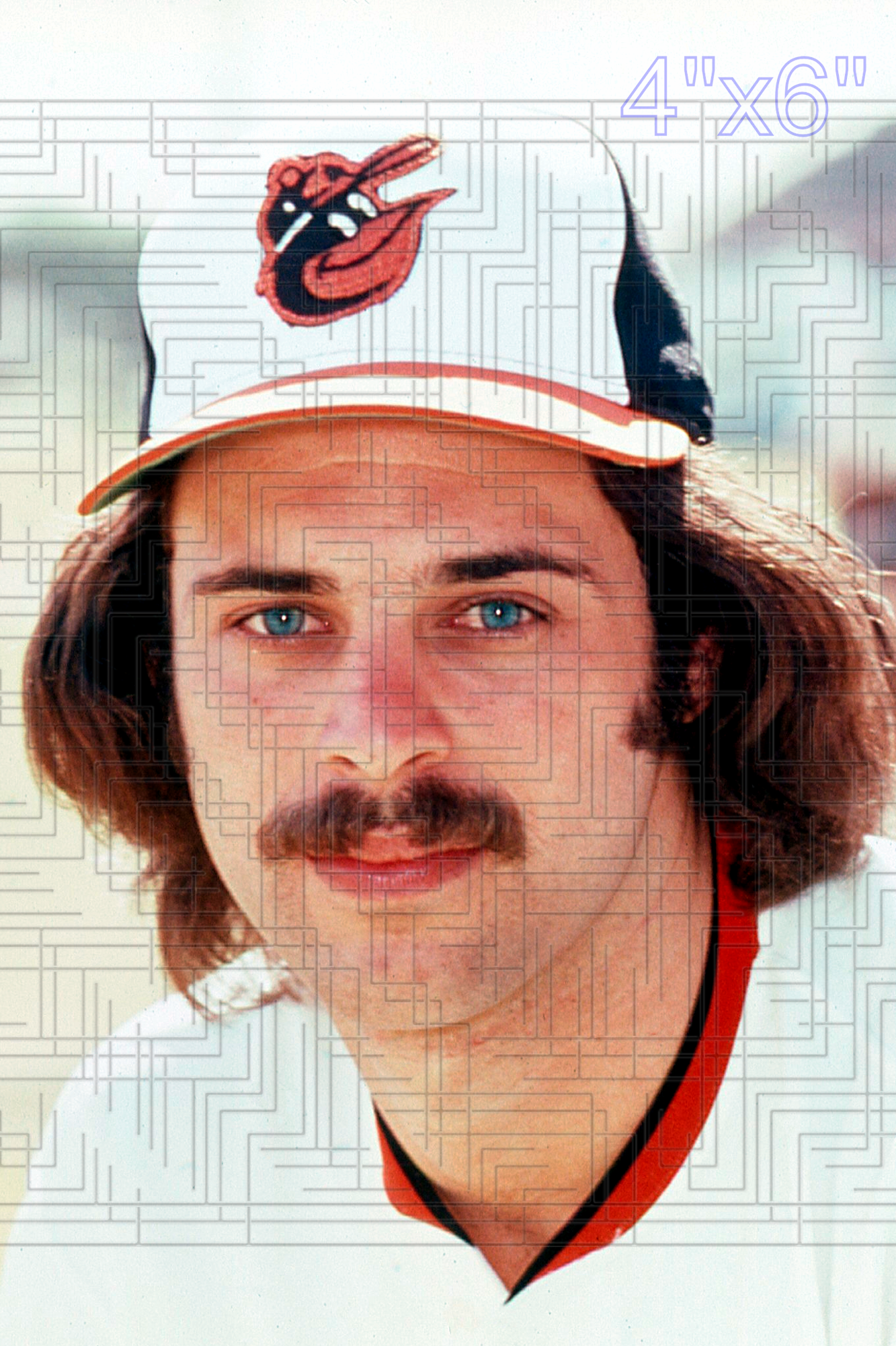 Ross Grimsley - 1974 Baltimore Orioles - choose a size & style