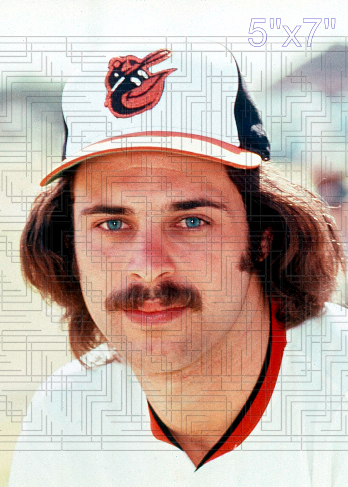 Ross Grimsley - 1974 Baltimore Orioles - choose a size & style