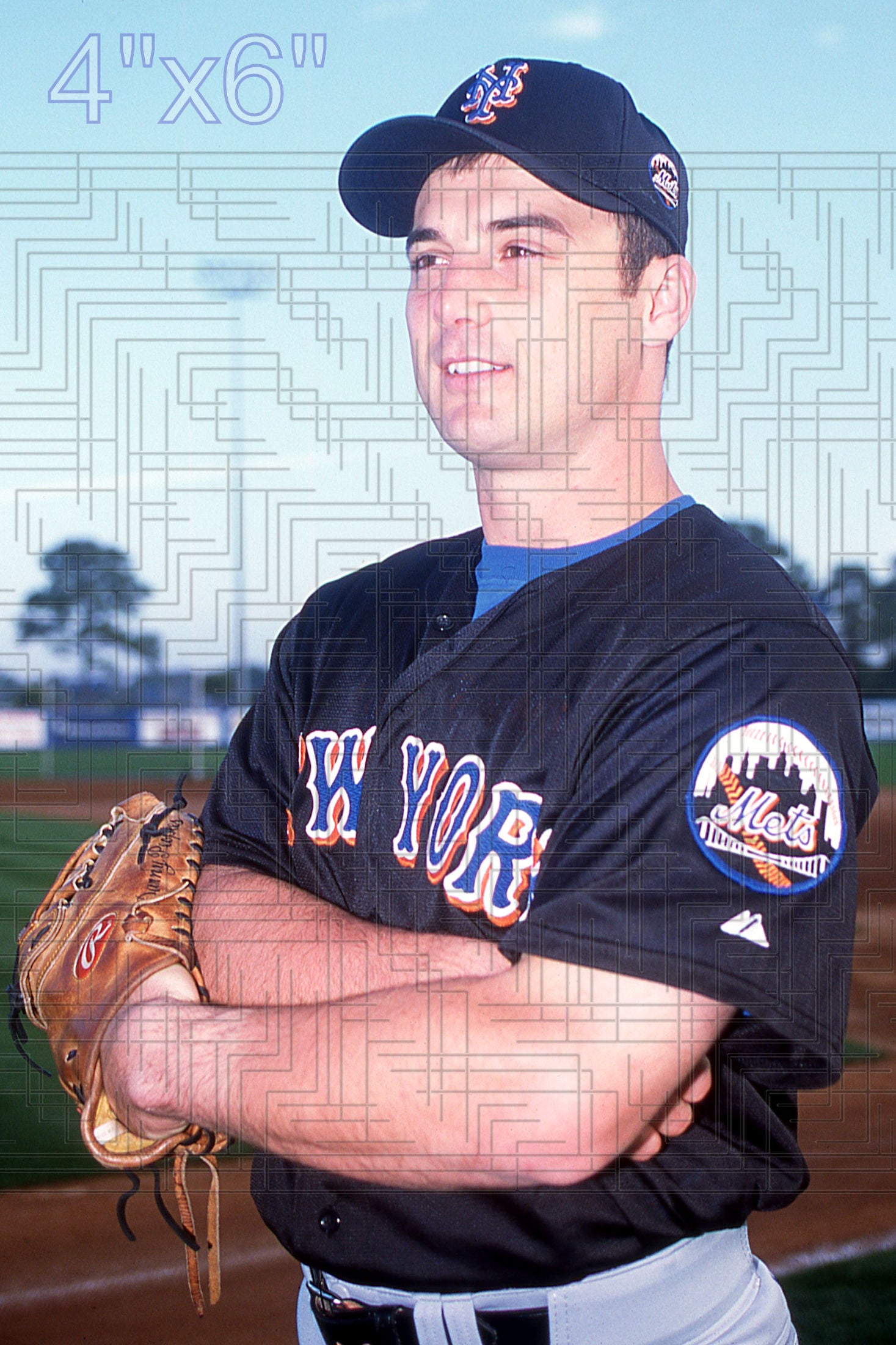 Ross Peeples - 2002 New York Mets - choose a size & style