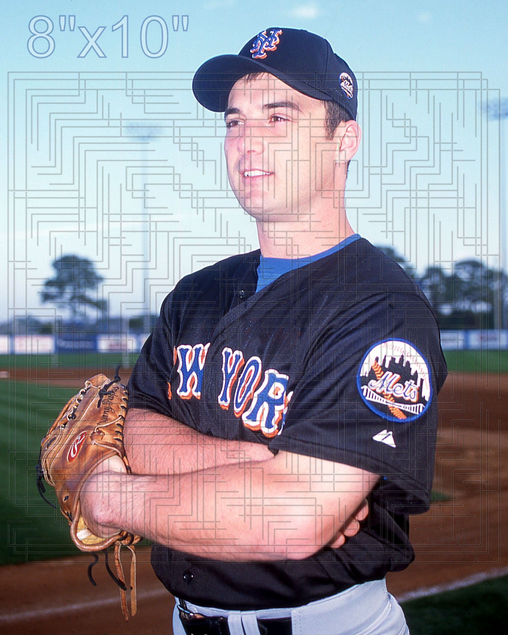 Ross Peeples - 2002 New York Mets - choose a size & style