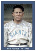 Ross Youngs - 1922 New York Giants - choose a size & style