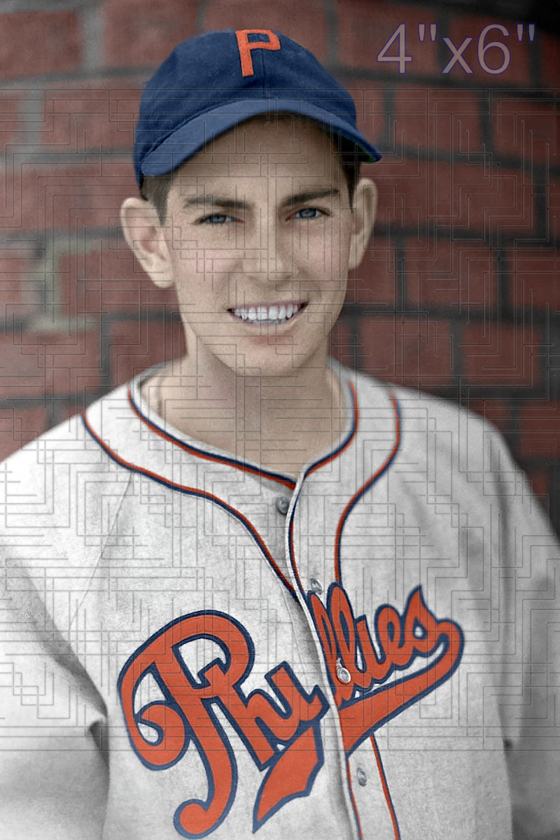 Roy Bruner - 1939-41 Philadelphia Phillies - choose a size & style