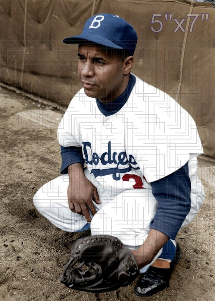 Roy Campanella - 1954 Brooklyn Dodgers - choose a size & style