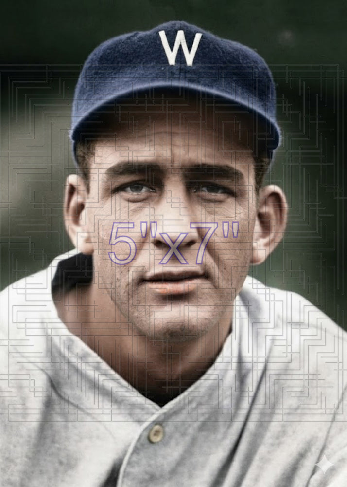 Roy Carlyle - 1925 Washington Senators - choose a size & style