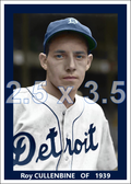 Roy Cullenbine - 1939 Detroit Tigers - choose a size & style