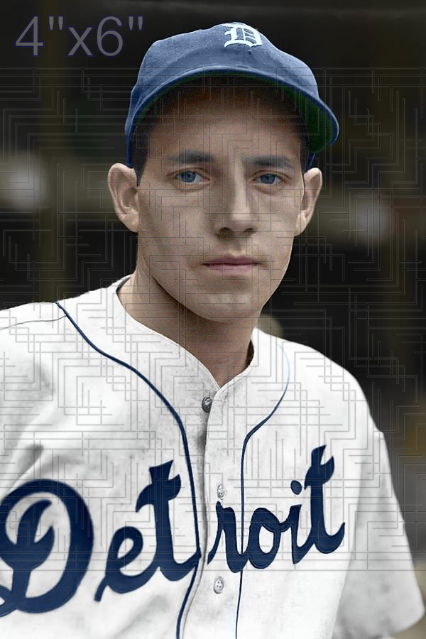 Roy Cullenbine - 1939 Detroit Tigers - choose a size & style