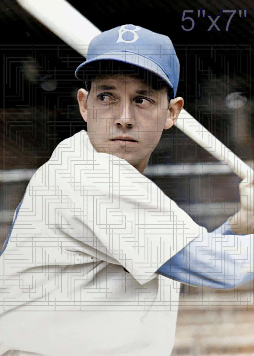 Roy Cullenbine - 1940 Brooklyn Dodgers - choose a size & style