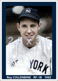 Roy Cullenbine - 1942 New York Yankees - choose a size & style