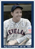 Roy Cullenbine - 1943 Cleveland Indians - choose a size & style
