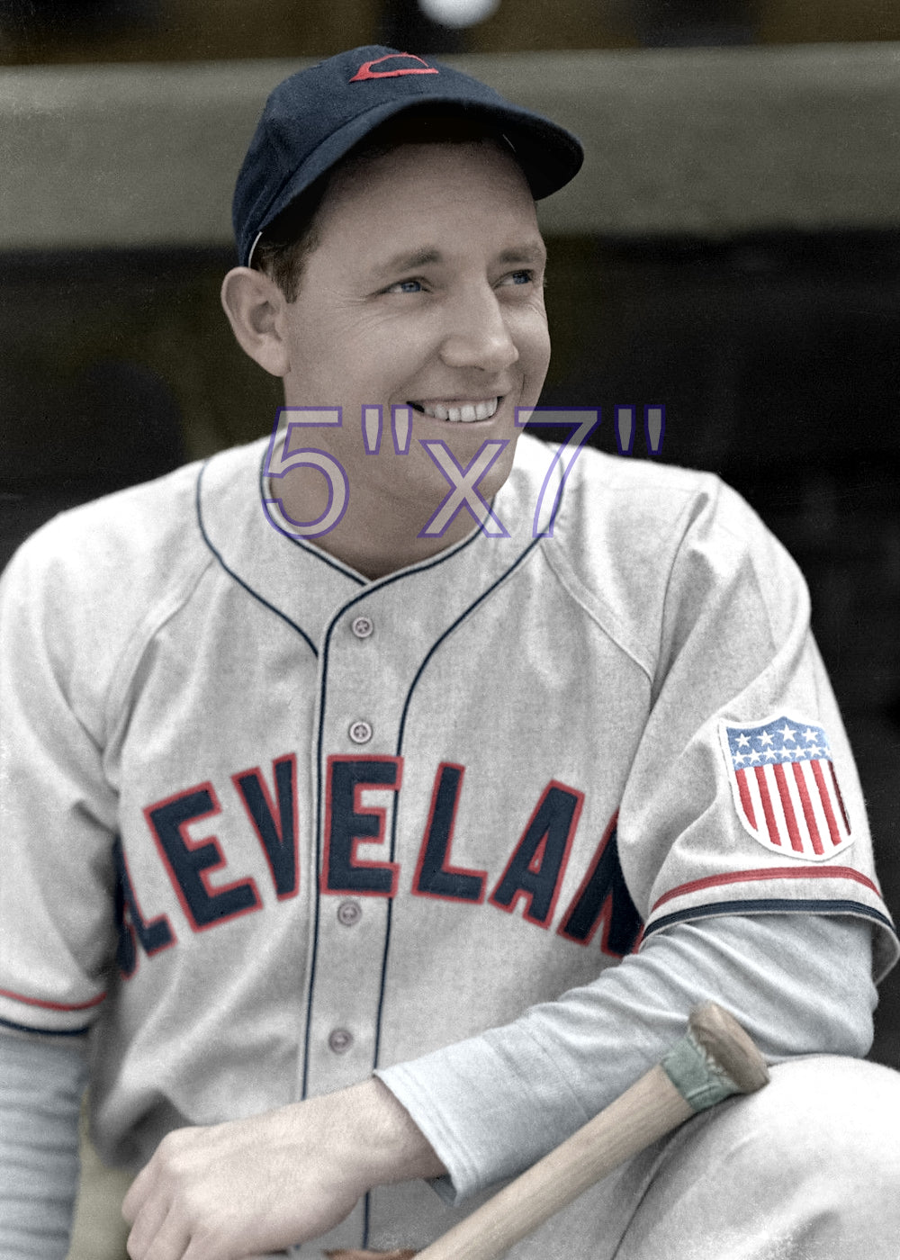 Roy Cullenbine - 1943 Cleveland Indians - choose a size & style