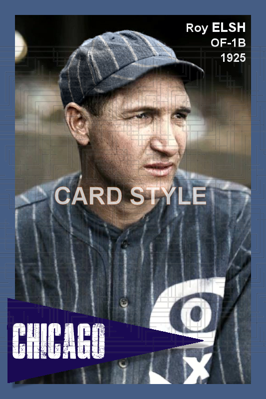 Roy Elsh - 1925 Chicago White Sox - choose a size & style