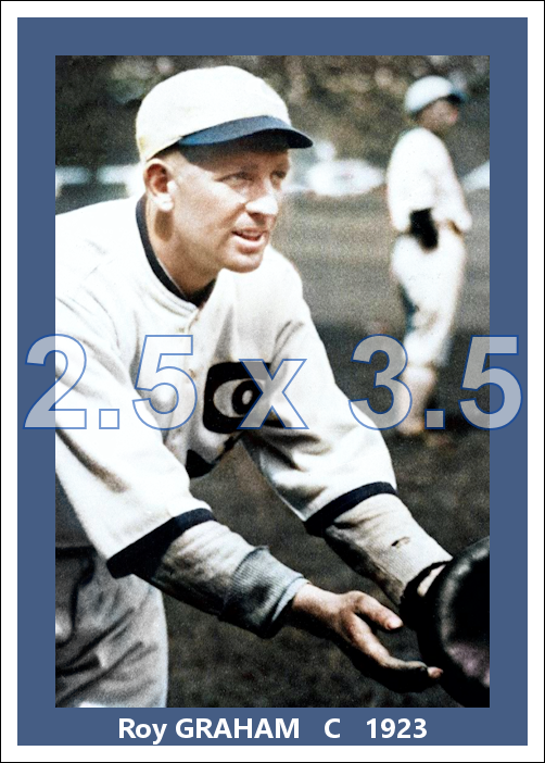 Roy Graham - 1923 Chicago White Sox - choose a size & style