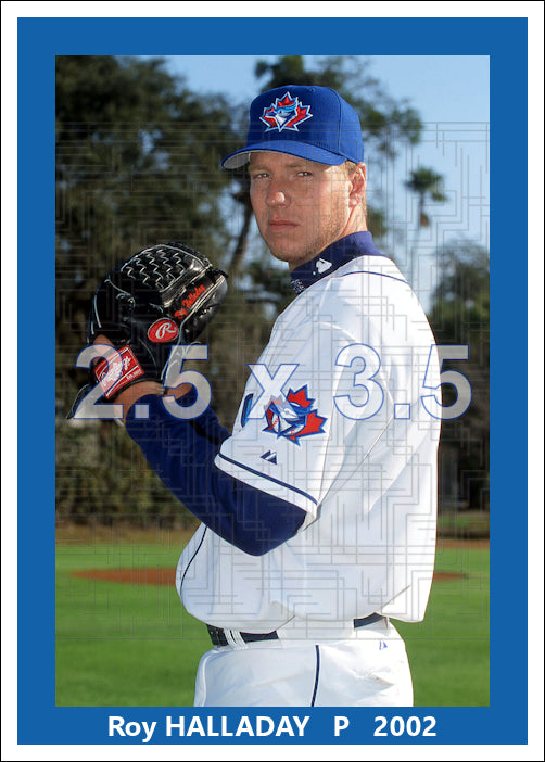 Roy Halladay - 2002 Toronto Blue Jays - choose a size & style