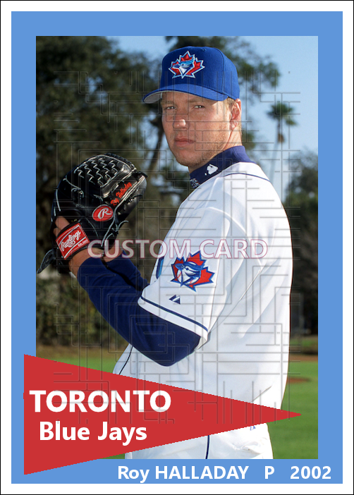 Roy Halladay - 2002 Toronto Blue Jays - choose a size & style