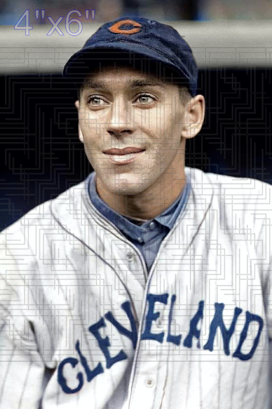 Roy Hughes - 1935 Cleveland Indians - choose a size & style
