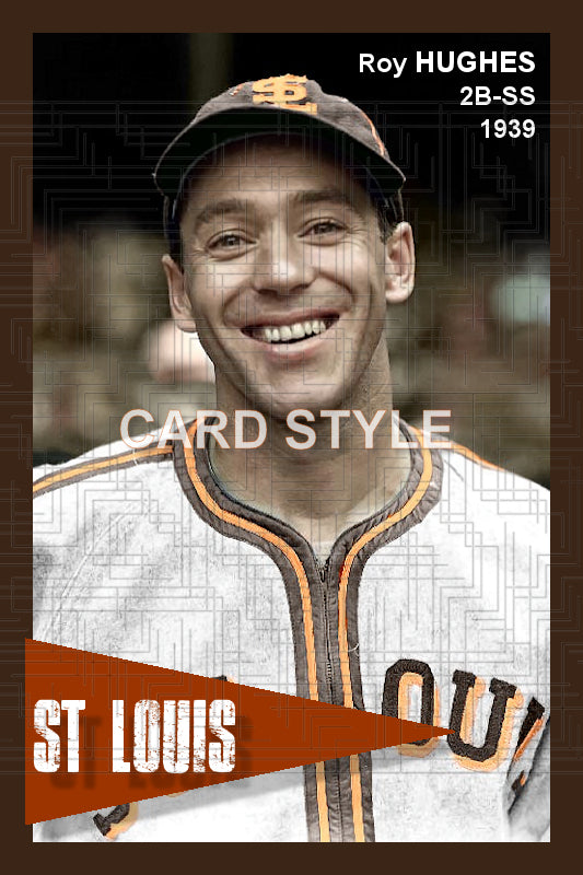 Roy Hughes - 1939 St. Louis Browns - choose a size & style
