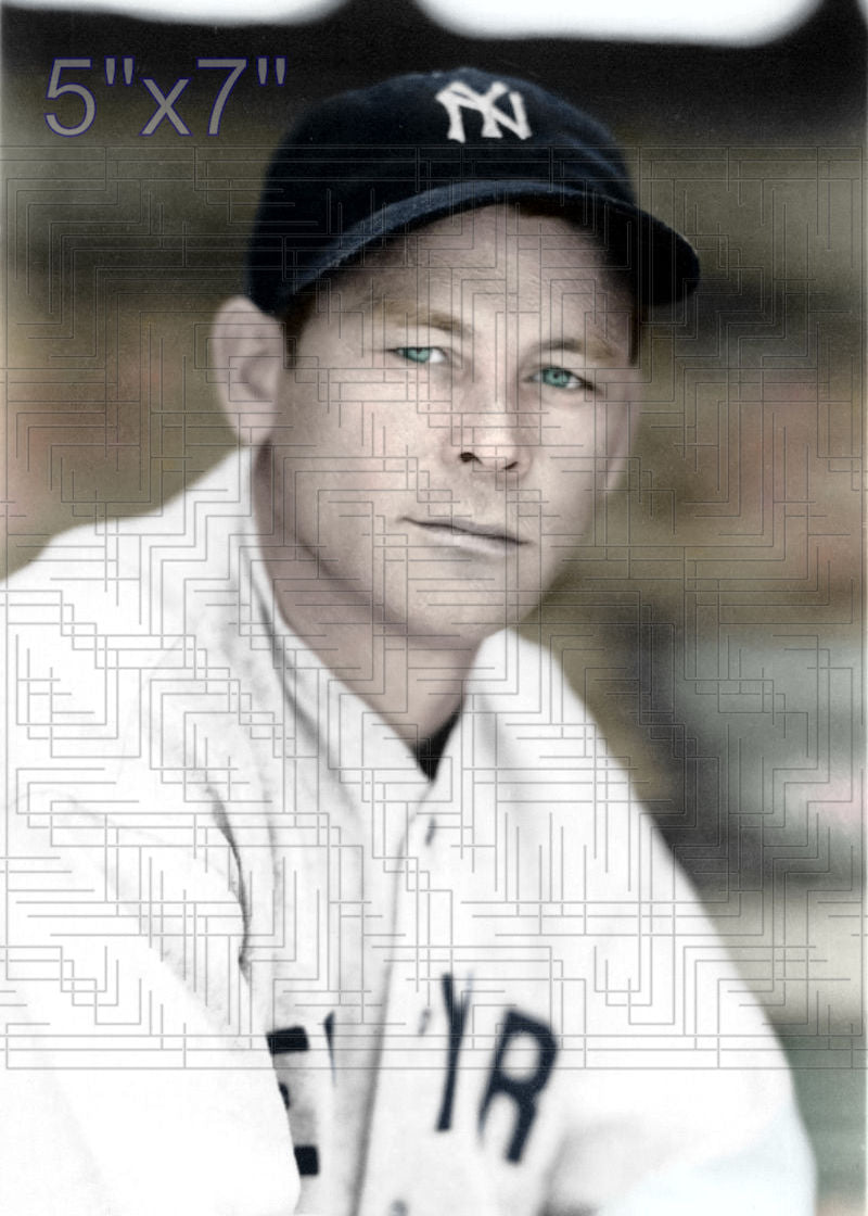 Roy Johnson - 1936-37 New York Yankees - choose a size & style