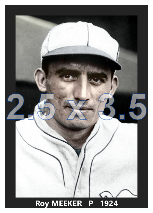 Roy Meeker - 1924 Philadelphia Athletics - choose a size & style
