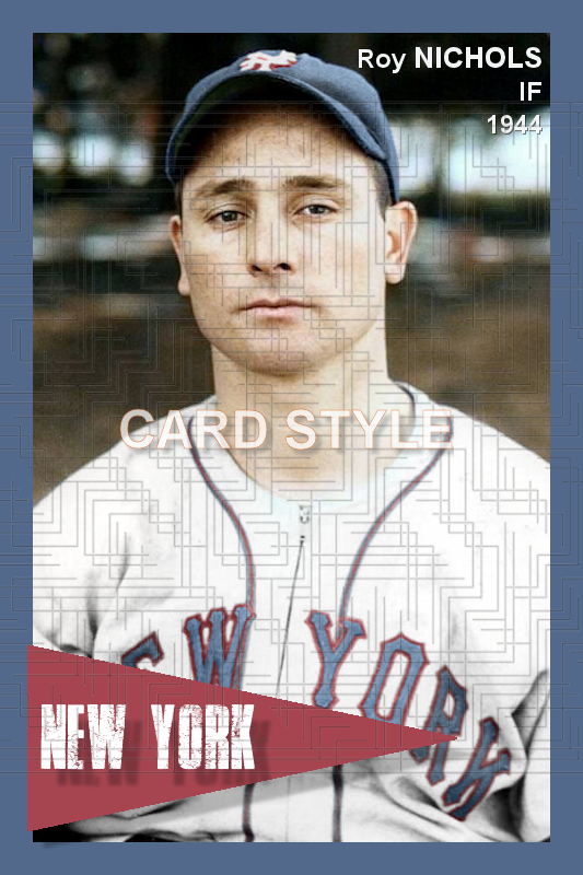 Roy Nichols - 1944 New York Giants - choose a size & style