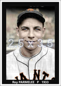 Roy Parmelee - 1933 New York Giants - choose a size & style