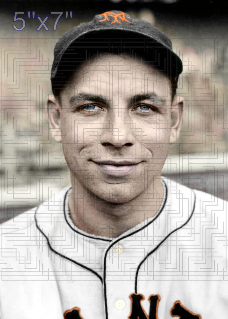 Roy Parmelee - 1933 New York Giants - choose a size & style