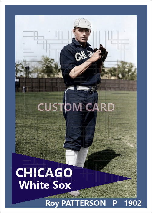 Roy Patterson - 1902 Chicago White Sox - choose a size & style