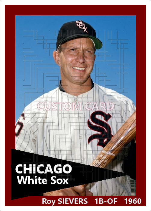 Roy Sievers - 1960 Chicago White Sox - choose a size & style