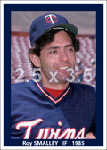 Roy Smalley - 1985 Minnesota Twins - choose a size & style