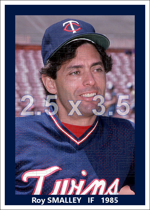 Roy Smalley - 1985 Minnesota Twins - choose a size & style