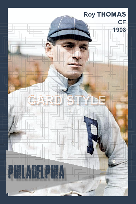 Roy Thomas - 1903 Philadelphia Phillies - choose a size & style