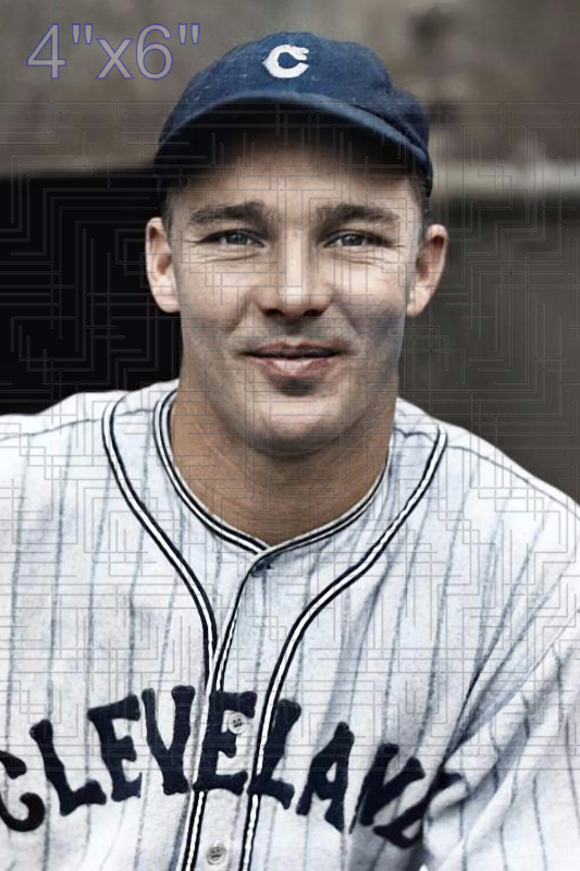 Roy Weatherly - 1936 Cleveland Indians - choose a size & style