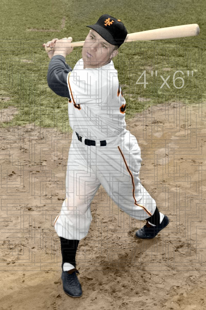 Roy Weatherly - 1950 New York Giants - choose a size & style