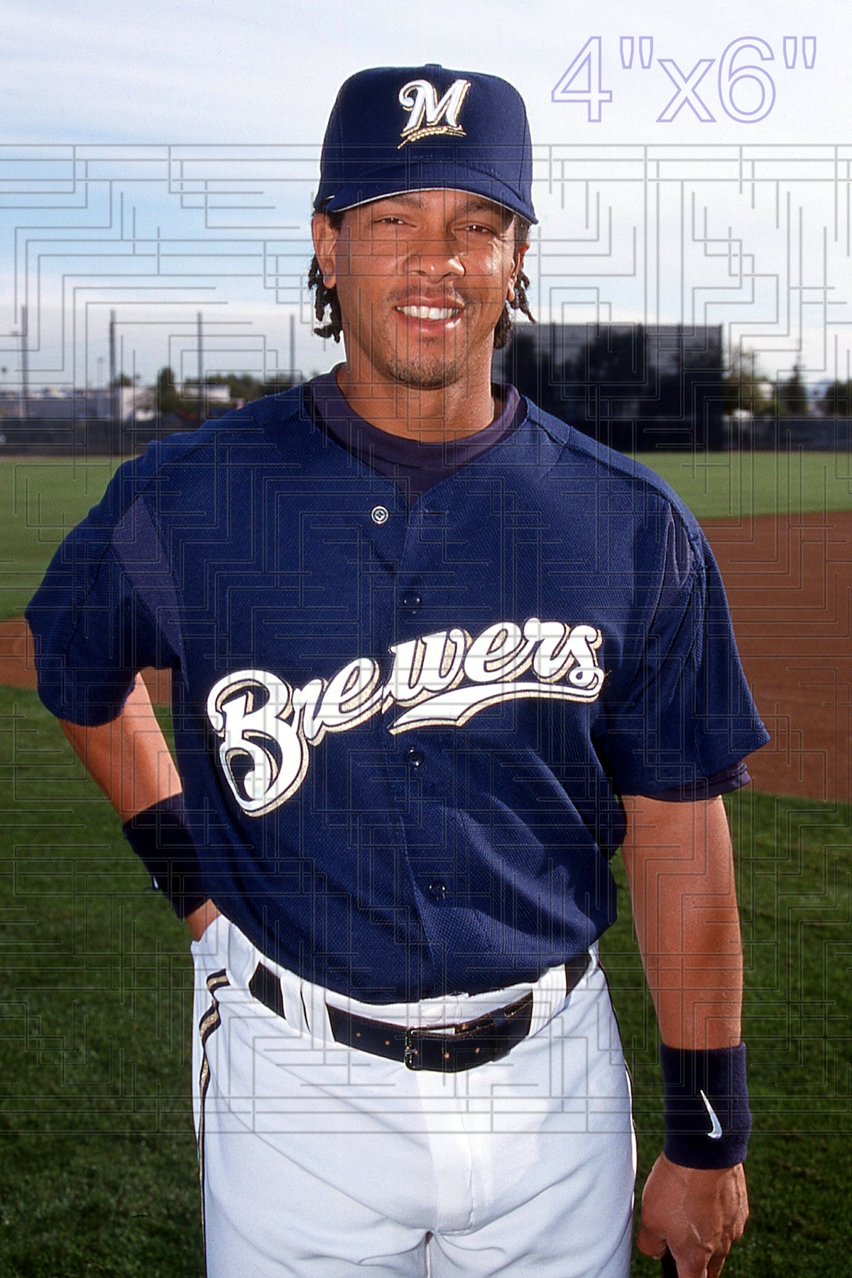 Royce Clayton - 2003 Milwaukee Brewers - choose a size & style