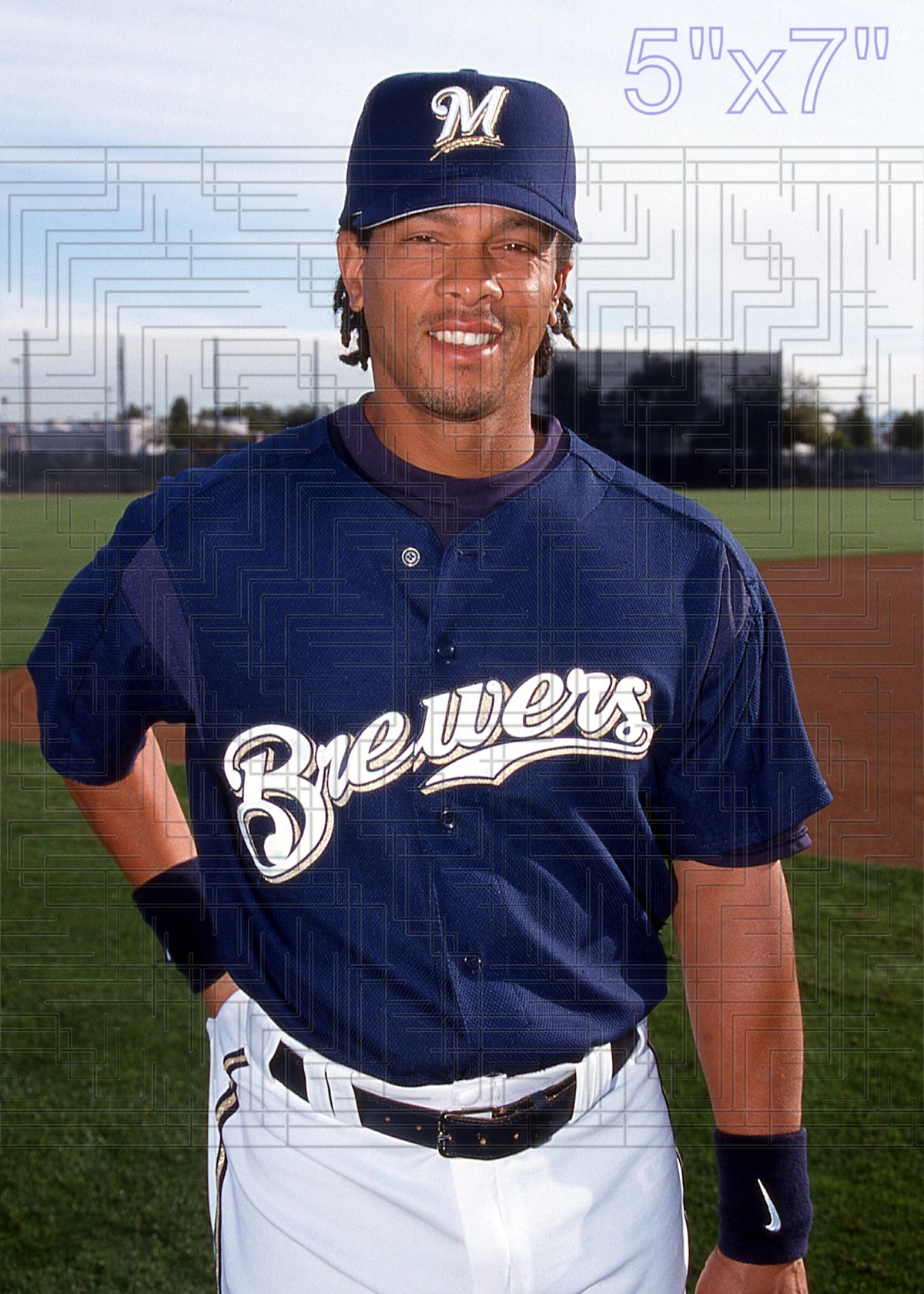 Royce Clayton - 2003 Milwaukee Brewers - choose a size & style