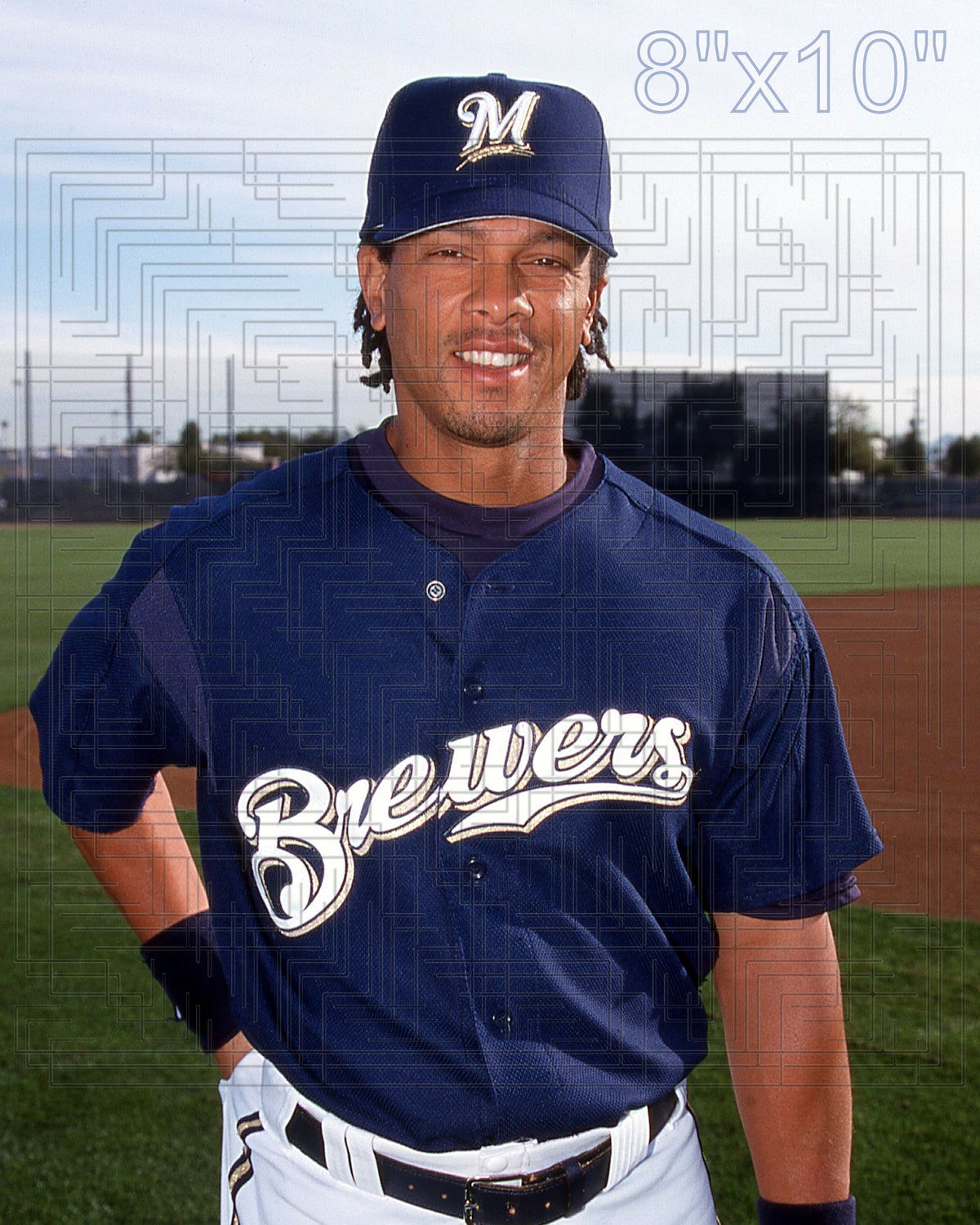 Royce Clayton - 2003 Milwaukee Brewers - choose a size & style