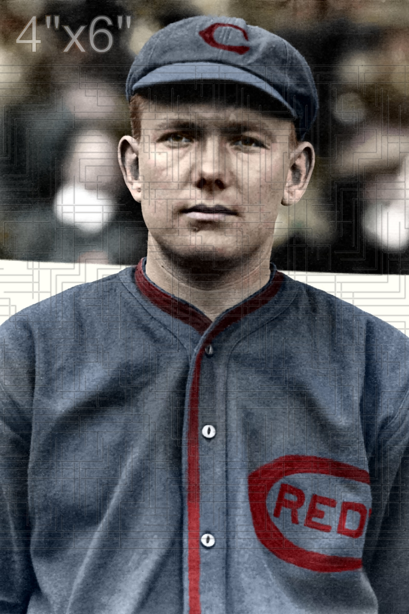 Rube Benton - 1913 Cincinnati Reds - choose a size & style