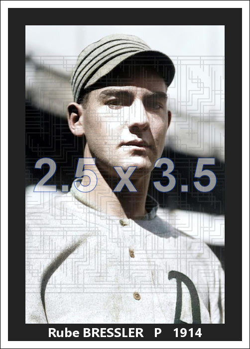 Rube Bressler - 1914 Philadelphia Athletics - choose a size & style
