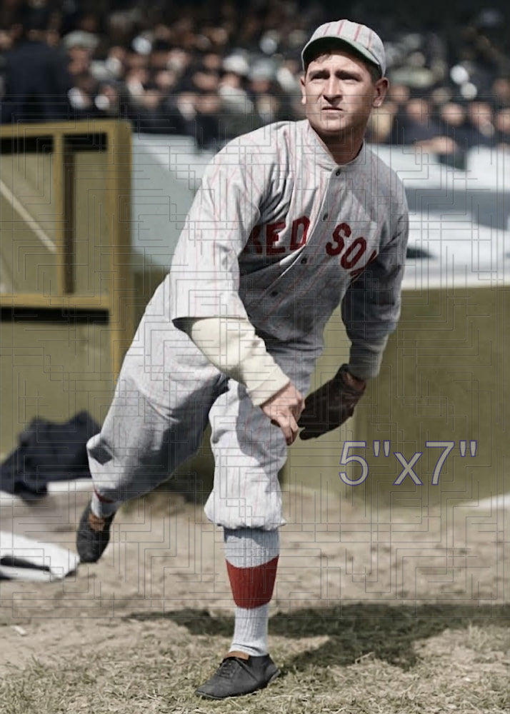 Rube Foster - 1917 Boston Red Sox - choose a size & style