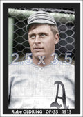 Rube Oldring - 1913 Philadelphia Athletics - choose a size & style